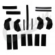 kit de joints de reparation toit dur