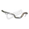 tube echappement arriere YJ Wtangler