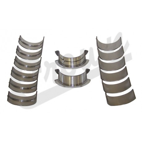 Crown bearing set crankshaft main Cherokee XJ,  Grand Cherokee WJ,  ZJ et Wrangler TJ,  YJ (83507079AB)