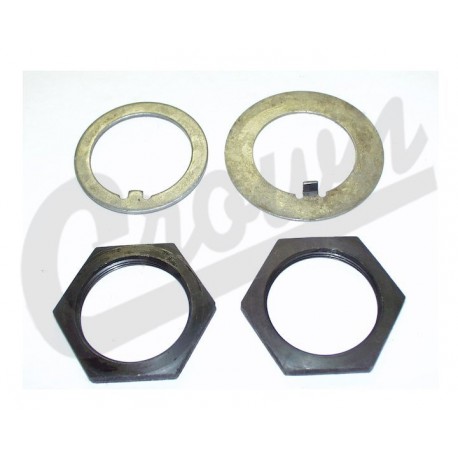 Crown Ecrou et rondelle roue arriere CJ (85738)
