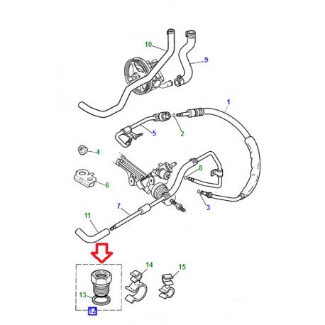 Jaguar connecteur S-Type,  X-Type et XK8 (XR83295)