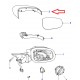 coque retroviseur droit a peindre XE,  XF X250,  XJ X351