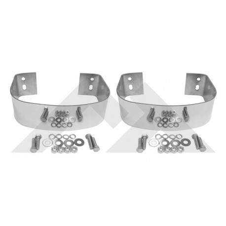 Crown extension pare chocs arriere inox Wrangler YJ (RT20020)