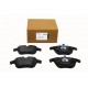 jeu de 4 plaquettes de frein S-Type,  XF X250,  XF X250 Sportbrake,  XJ6 X350,  XJ6 X358,  XJ8 X308,  XK