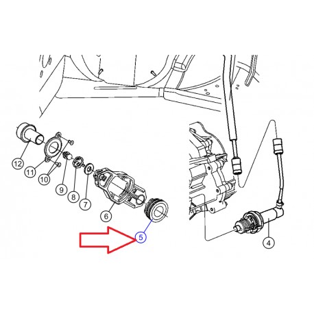 Mopar butee embrayage Voyager RG (04641947AA)