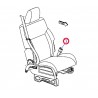 boucle de ceinture de securite cote passager