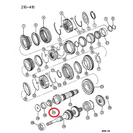 Mopar roulement Voyager GS (04797336)