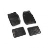 kit 4 tapis avant noirs caoutchouc Cherokee XJ