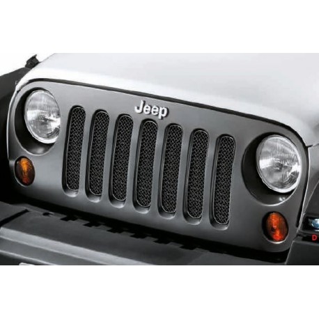 Mopar grille calandre chrome Wrangler JK (82212200)