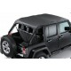 toit sun bonnet pare soleil JEEP Wrangler JK