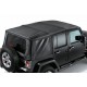 capote souple sunrider noire Wrangler JK