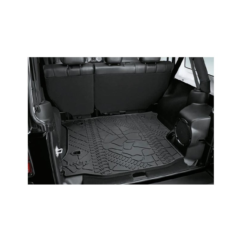 Commander tapis de coffre caoutchouc Wrangler JK MOPAR (82213184) pas cher  sur RLD Autos