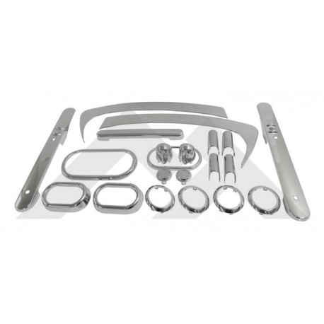 Crown kit interieur chrome 2 portes boite auto Wrangler JK (0J0ZM)