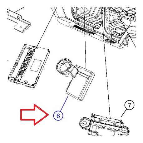 Mopar module antivol skim Wrangler JK (05026070AQ)