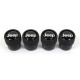capuchon valve de roue noir logo JEEP