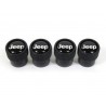 capuchon valve de roue noir logo JEEP