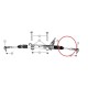 biellette ou rotule coaxiale de cremaillere de direction Dodge Nitro