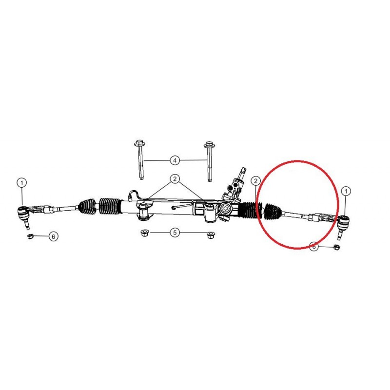 Rotule D'Extrémité De Biellette De Suspension M12 En Acier Au Carbone Pour  Vtt