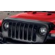 protection calandre vinyle noir pour essence Wrangler JL