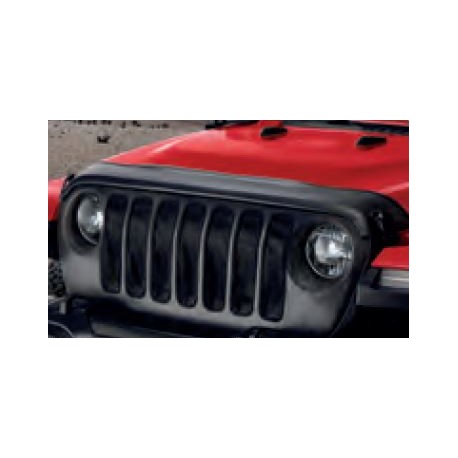 Mopar protection calandre vinyle noir pour essence Wrangler JL (82215365AB)