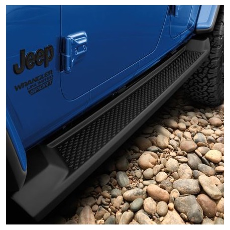 Mopar marchepieds lateraux 4 portes Wrangler JL (82215164ABPC)