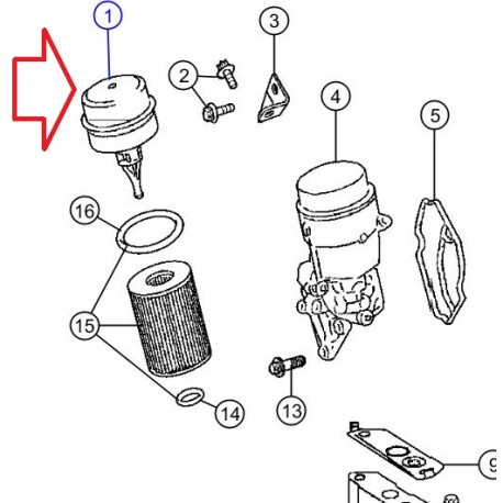 Mopar bouchon (05175570AA)