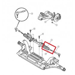 Commander bouchon reservoir liquide direction assistee MOPAR (52128513AA)  pas cher sur RLD Autos