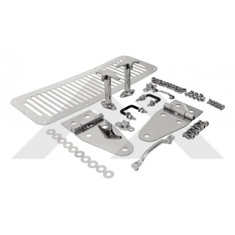 Crown charnieres grille et attaches Wrangler YJ (RT34013)