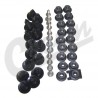 hardware kit xj fender flare (front)