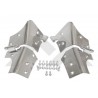 kit 2 charnieres depare pare brise inox Wrangler TJ