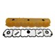 cache culbuteurs aluminium jaune