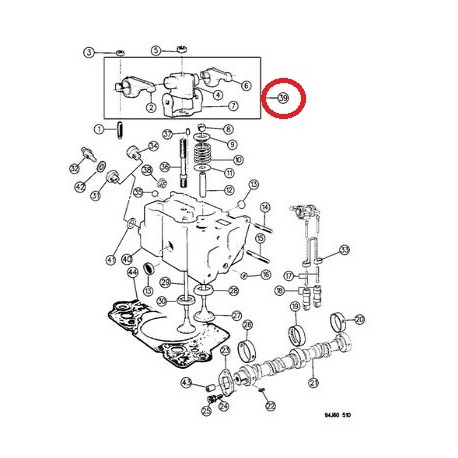 Allmakes 4x4 tete de culbuteur complete Cherokee XJ (4778845)