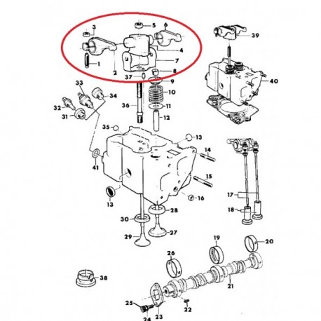 Allmakes 4x4 rocker arm  hr Voyager ES (10412009F)