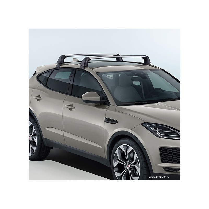 2 Pièces Voiture Barres de Toit en Aluminium pour Jaguar F Pace 2016 2017  2018 2019,Paire de À Rails Barre de Toit Voiture Externes Accessoires