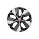 Jantes en alliage â?? 22" 5 rayons (Style 5069) Finition Technical Grey avec insertions en fibre de carbone I-PACE