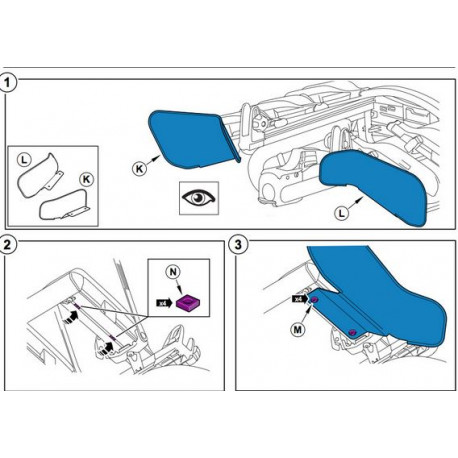 Jaguar Bouclier thermique pour porte-vélos monté sur attelage E-Pace (T2H35854)