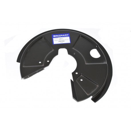 Britpart tole de protection de disque de frein arrière gauche Defender 90, 110, 130 (LR017961)