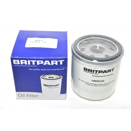 Britpart filtre à huile Defender 90, 110, 130 (LR104384)