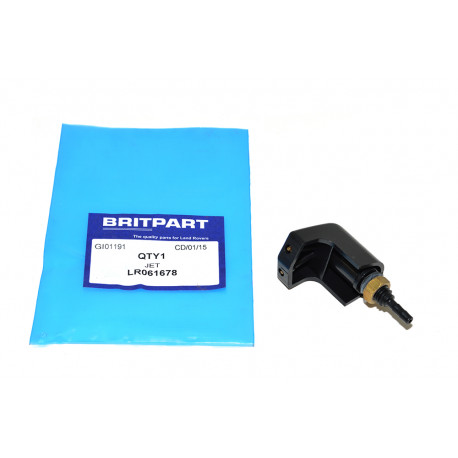 Britpart buse de lave glace de vitre arriere Defender 90, 110, 130 (LR061678)