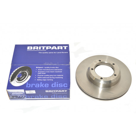 Britpart disque de frein avant ventile Defender 90, 110, 130, Discovery 1, Range Classic (LR017952)