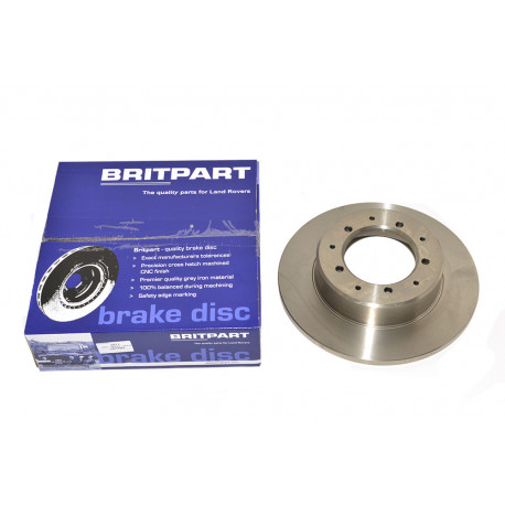 Britpart disque de frein arriere non ventilé Defender 90, Discovery 1, Range Classic (LR017953)