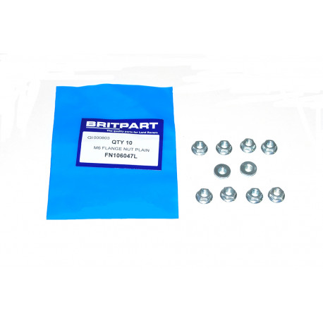 Britpart ecrou a collet (FN106047)