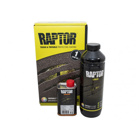 Raptor UPOL Kit Raptor teintable 1 litre avec durcisseur (0LK3N)