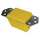 butee de pont arriere 80MM Defender 90, 110, 130, Discovery 1, Range Classic