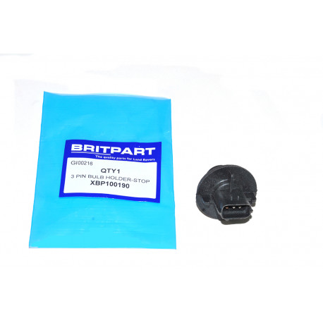 Britpart porte ampoule Defender 90, 110, 130, Freelander 1 (XBP100190)
