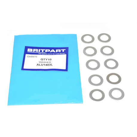 Britpart joint de vidange bac alu Defender , Discovery 1, 2, Freelander 1, Range P38 (ALU1403)