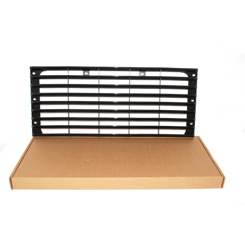 Bearbones Brushed Stainless Steel Wing Top Air Vent Grille Set – For Defender 90/110/130 – BA3900-BB & BA3910-BB