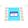 Rondelle en cuivre joint d'injecteur
