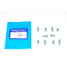 BOULON 1/4UNFX5/8 TÊTE HEXAGONALE ZINC GRADE T