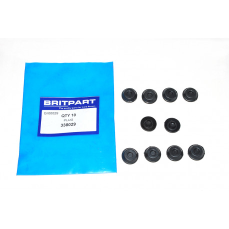 Britpart Bouchon de carrosserie diametre 8mm Defender 90 110 130 Discovery 1 (338029)